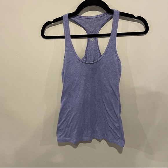 Lululemon Athletica Cool Racerback Heathered Persian Purple - Picture 2 of 11